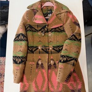Aztec Patterned Coat